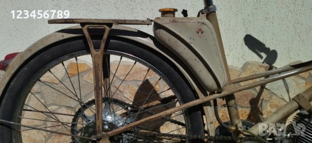 La Motoconfort 1954 г. Колекционерски, автентичен, работещ,оригинален., снимка 8 - Мотоциклети и мототехника - 53899159