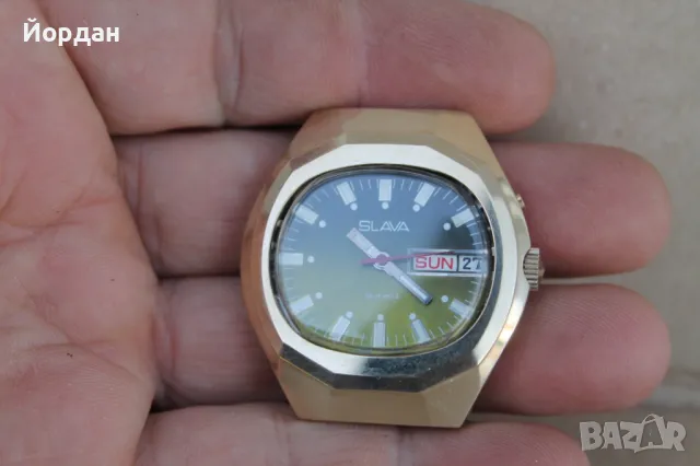 СССР мъжки часовник ''Слава''  /26 камъка/
