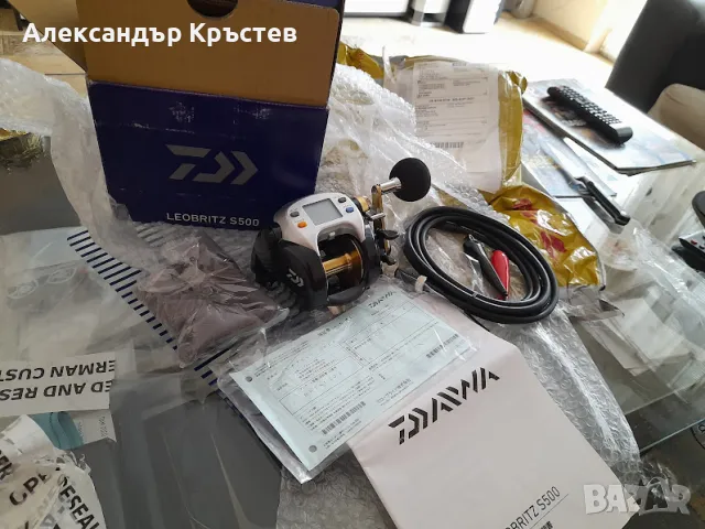 Нова риболовна ел.макара DAIWA LEOBRITZ S 500, снимка 4 - Макари - 47199331