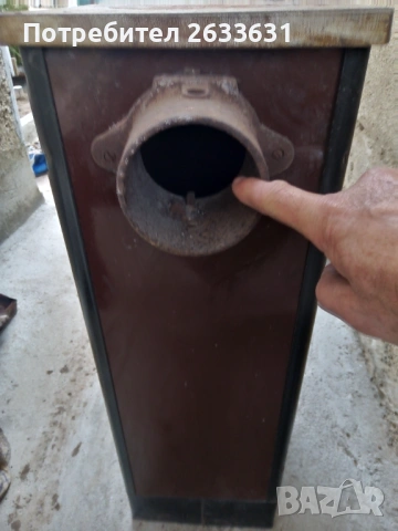 Стара печка на дърва и въглища, снимка 5 - Печки, фурни - 54052601