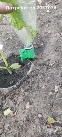 Автоматична система за капково напояване с бутилка, снимка 4 - Напояване - 53991235