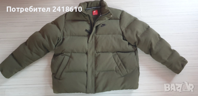 Nike Tech Down Mens Jacket Therma Fit OVERSIZE Size L / XL ОРИГИНАЛ! Зимно пухено Яке!, снимка 2 - Якета - 52152055