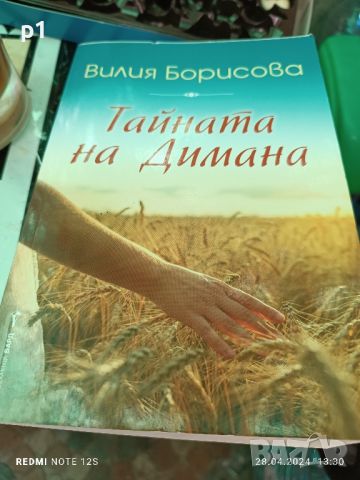 Тайната на Димана - Вилия Борисова, снимка 1 - Художествена литература - 45492653