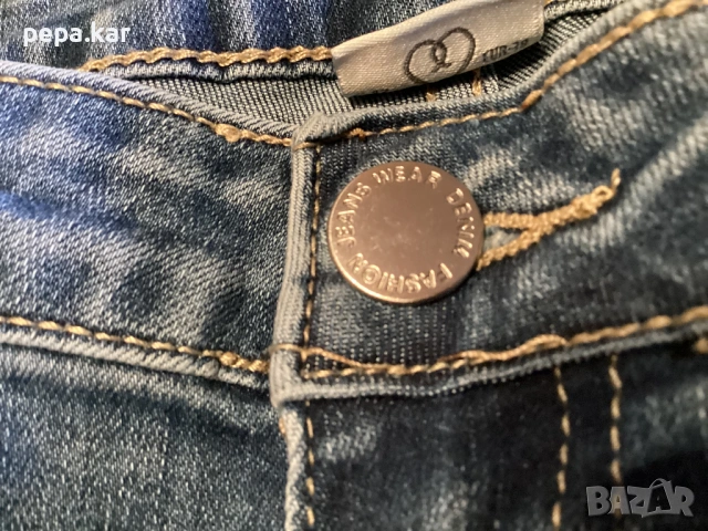 Дънки еластични маркови размер 38 Premium denim, снимка 2 - Дънки - 53847386