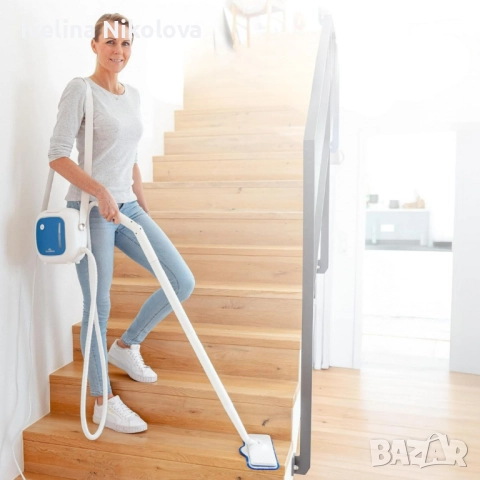 Мощна парочистачка Alanberg 1500 W – готова за работа за 15 секунди, 6 нива на пара, резервоар, снимка 5 - Парочистачки и Водоструйки - 52443877