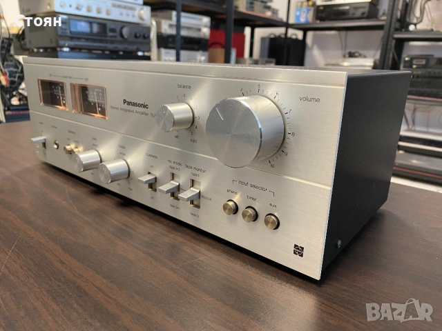 Vintage усилвател Panasonic, снимка 6 - Ресийвъри, усилватели, смесителни пултове - 53828566
