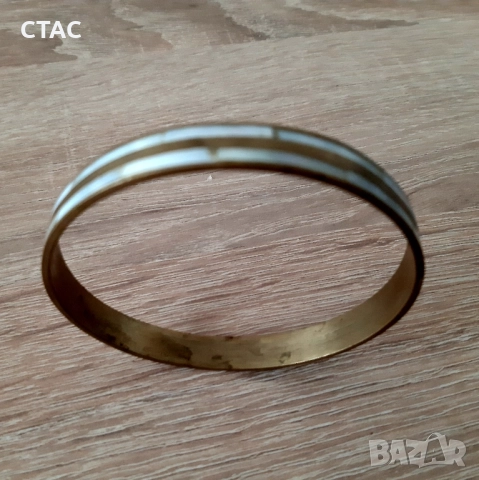 Месингови гривни от 70те години,за20лв, снимка 4 - Антикварни и старинни предмети - 51473379