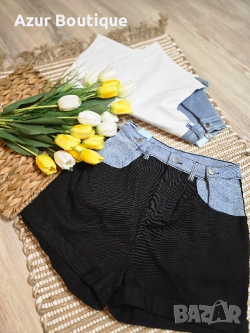 Къси дънкови панталонки, снимка 2 - Къси панталони и бермуди - 51586108