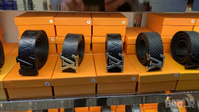 колани от естествена кожа в кутия louis vuitton , снимка 2 - Колани - 51273241