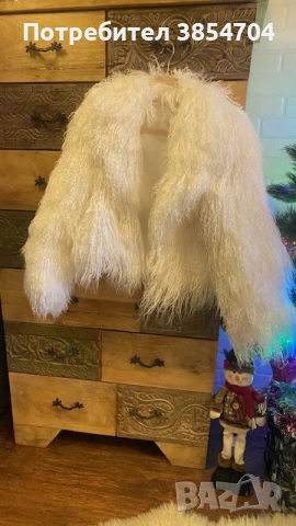 палто естествена кожа Лама*с/Л, снимка 3 - Палта, манта - 53634442