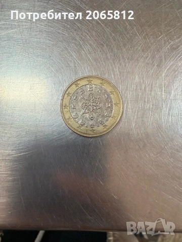 Монета 1евро “Португалия”