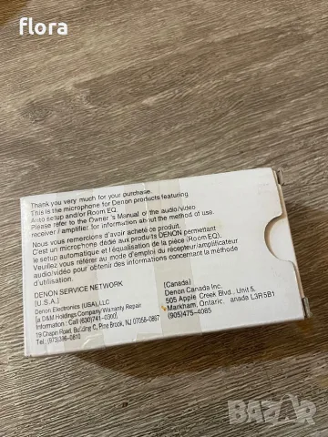 Denon DM-S305 Calibration Microphone, снимка 2 - Микрофони - 50355006
