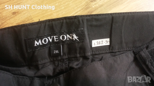 MOVE ON Stretch Trouser размер 2XL панталон с от части еластична материя - 2152, снимка 14 - Панталони - 53514669