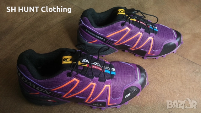 SALOMON SPEEDCROSS 3 Wonens Kids Shoes Размер EUR 38 / UK 5 дамски детски маратонки 293-14-S, снимка 2 - Маратонки - 52652387