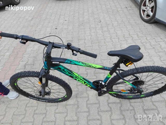 PA Велосипед 27.5" APOLON черен/син, снимка 8 - Велосипеди - 54277008