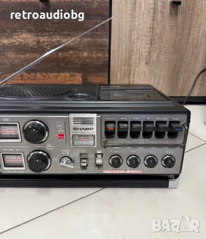 🔊Ретро радиокасетофон с телевизор SHARP 5P-27G - 1978 - 1979 г. - Made in Japan💥🔊, снимка 4 - Радиокасетофони, транзистори - 50249858