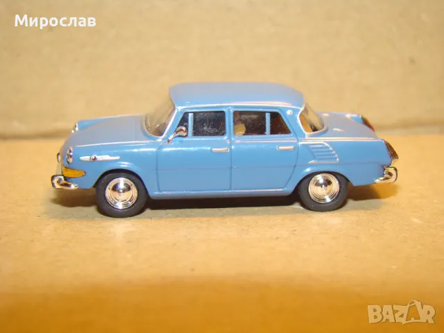 HERPA H0 1/87 SKODA 1000 MB МОДЕЛ КОЛИЧКА ИГРАЧКА, снимка 1 - Колекции - 48751037