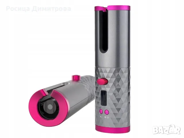 Автоматична безжична LCD ротационна маша за коса, снимка 7 - Маши за коса - 49723678