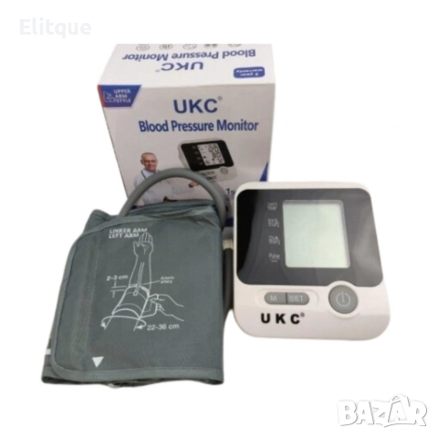 Автоматичен апарат UKC BL-8034, за измерване на налягане и пулс, снимка 4 - Друга електроника - 52583106