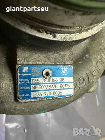 Турбо за БМВ е70 Ф10 Ф01 BMW F01 F07 F10 e70 , 7808166-08, снимка 2 - Части - 40582565