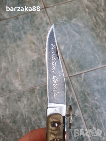 Рядко джобно ножче Corse corsica vendetta, снимка 10 - Ножове - 45859380