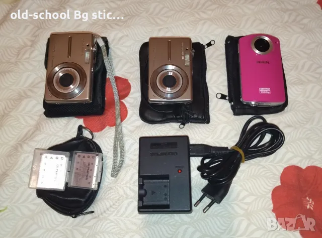 Лот Цифрови Фотоапарати 'Olimpus', снимка 2 - Фотоапарати - 49852427