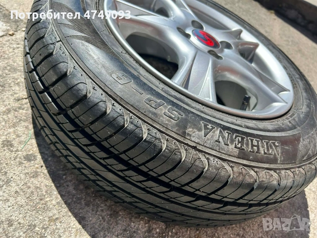 Алуминиеви джанти с гуми , снимка 9 - Гуми и джанти - 54247682