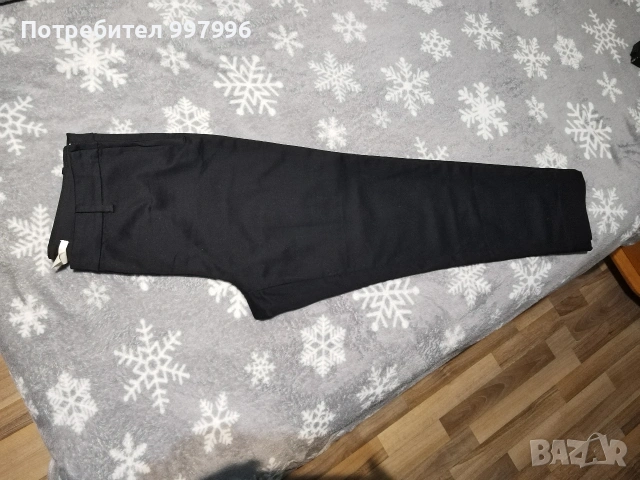 елегантен официален панталон с висока талия-H&M-42номер, снимка 8 - Панталони - 53290245