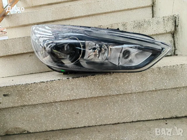 Фар Ford Focus LED Bi-Xenon десен/Фар Форд Фокус ксенон черен Оригинален, снимка 3 - Части - 48323391