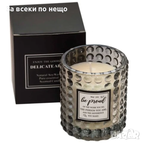 Аромaтна свещ в буркан Код P1001