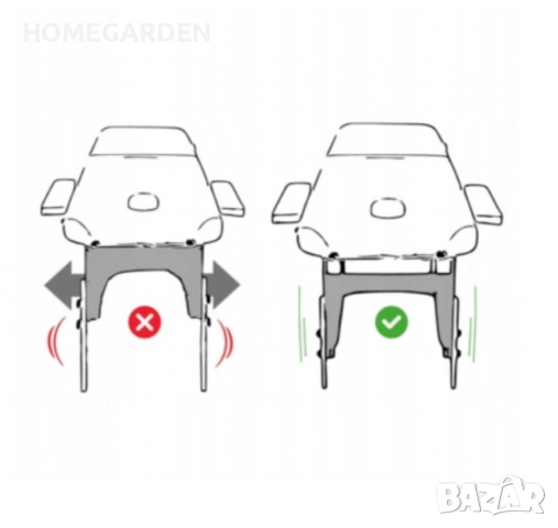 Масажна кушетка размер L кремава, снимка 7 - Кушетки - 53701756