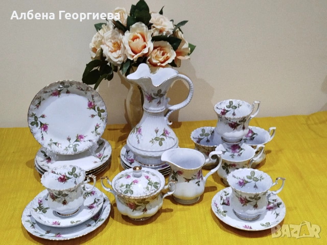 Порцеланов сервиз за кафе 🍵🌹🍵🌹„CHODZIEZ “POLAND, снимка 17 - Сервизи - 53425116