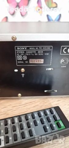 дек SONY TC-K 240, снимка 7 - Декове - 47622390