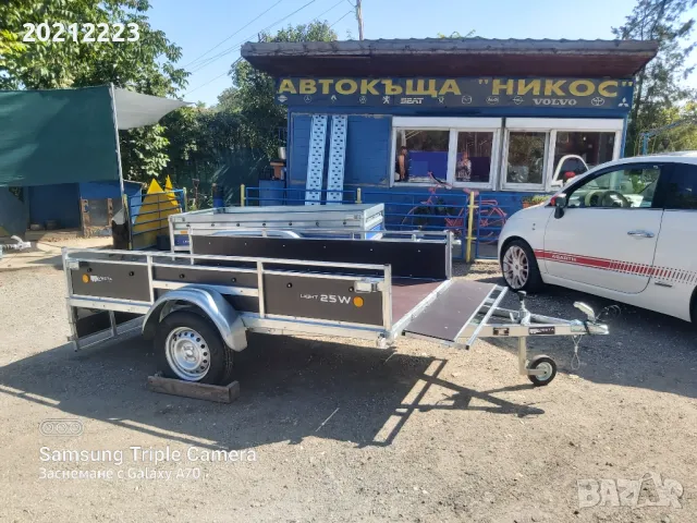 Туристическо, самосвално ремарке VESTA LIGHT 25W, снимка 10 - Ремаркета - 47258252