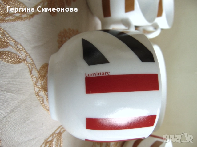 Пет сета френски аркопал, снимка 5 - Чаши - 52641447