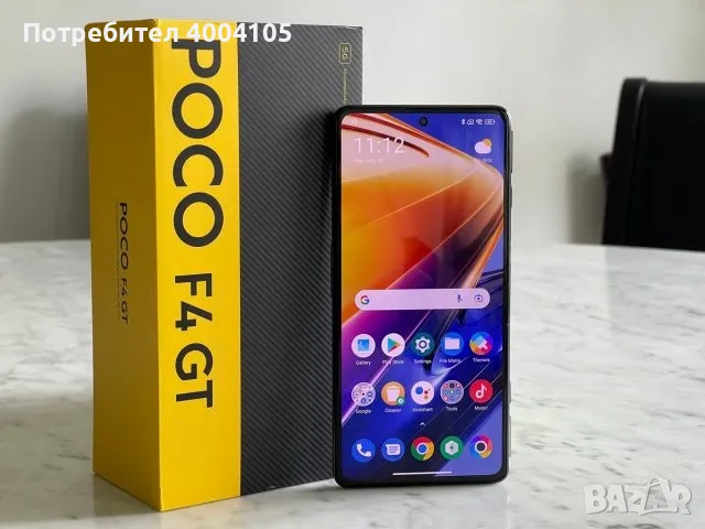 --> Poco F4 GT, 12GB Ram, 256GB, 120w - топ гейминг телефон с тригъри, снимка 7 - Xiaomi - 47337351