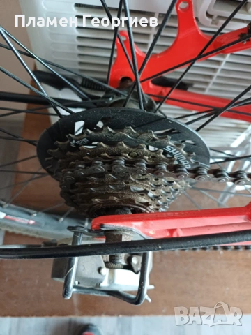 Продавам колело с 18 ск. И централен амортисьор, снимка 9 - Велосипеди - 53925919