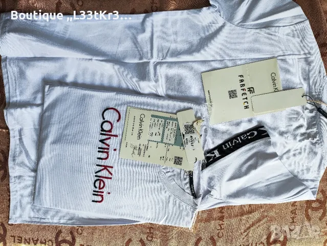 тениска Calvin Klein, снимка 3 - Тениски - 46906909