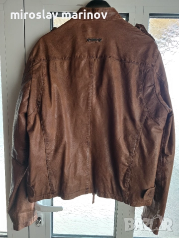 Продавам мъжко кожено яке , снимка 6 - Якета - 52788835