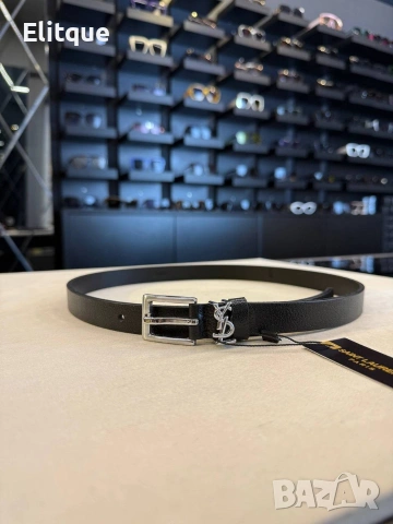 колани от естествена кожа в кутия ysl saint laurent guess valentino garavani 