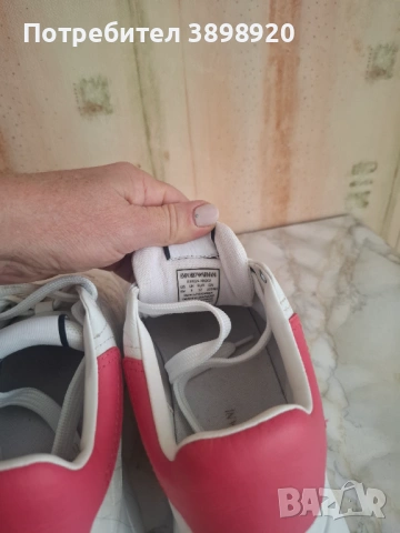 Дамски обувки Emporio Armani, снимка 5 - Маратонки - 54007509