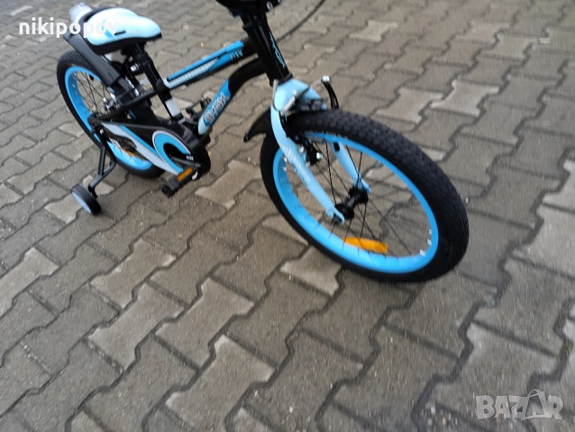 BYOX Велосипед 18" PIXY син, снимка 6 - Велосипеди - 53559086