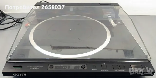 Продавам автоматичен грамофон Sony PS-X555ES N1, снимка 2 - Грамофони - 50162222