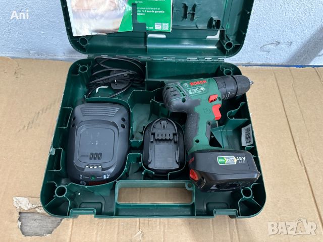 Винтоверт - Bosch 18 V Li ion , снимка 3 - Други машини и части - 46630217