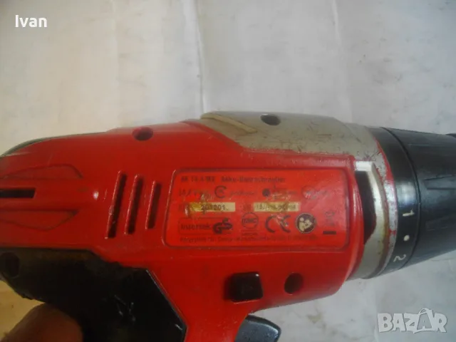 14,4V Li-ion B1 НЕМСКИ ЛИТИЕВ ВИНТОВЕРТ 14,4 ВОЛТА С 1 БАТЕРИЯ БЕЗ ЗАРЯДНО, снимка 14 - Винтоверти - 49750203