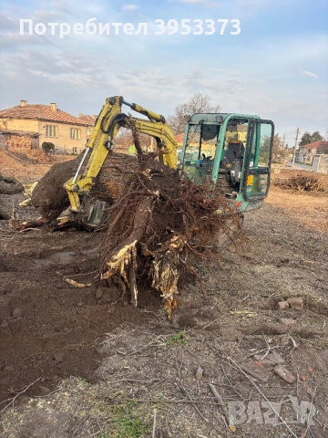 Услуги с багер 2.7 т  , снимка 5 - Индустриална техника - 53087350