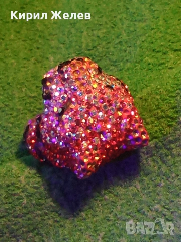 ФИГУРАЛЕН СКЪПОЦЕНЕН СРЕБЪРЕН ПРЪСТЕН РОДИРАНО СРЕБРО 925 СЛАДКА МУЦУНКА ЛЕОПАРД 33672, снимка 16 - Пръстени - 49427685