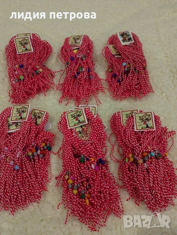 ОБЯВА 1.Изработвам целогодишно мартенички,цените ща са на едро., снимка 18 - Други - 53829794