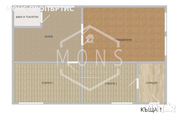 Многофамилен имот с две къщи и самостоятелна трета сграда в гр. Севлиево, обл. Габрово., снимка 14 - Къщи - 54055368