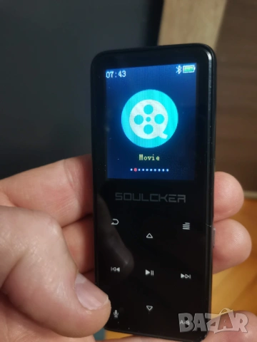 Музикален плеър SOULCKER -8 GB, Bluetooth, FM radio, pedometer, e-book, вграден високоговорител, снимка 6 - Аудиосистеми - 53872898